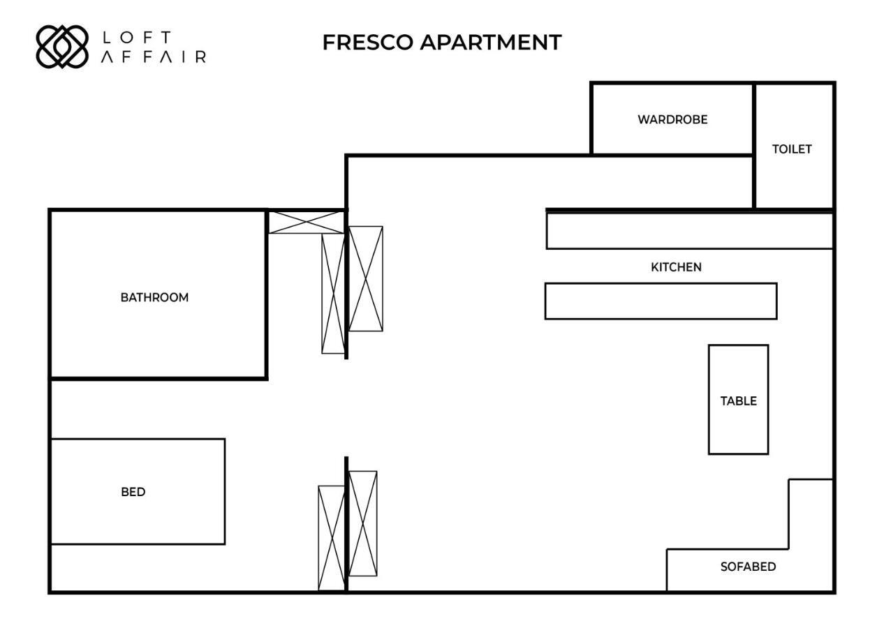 Fresco Apartment - Loftaffair Krakow Ngoại thất bức ảnh